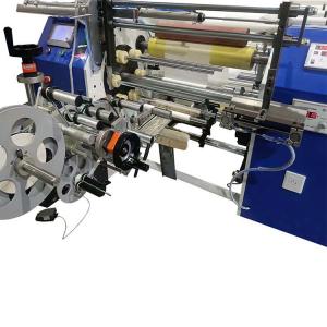 Automatic Coreless 6 Shaft Silicon Paper Labelling Rewinder Machine, PPD-ACSPL450
