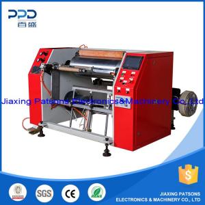 Semi Automatic Aluminium Foil Roll Rewinding Machine